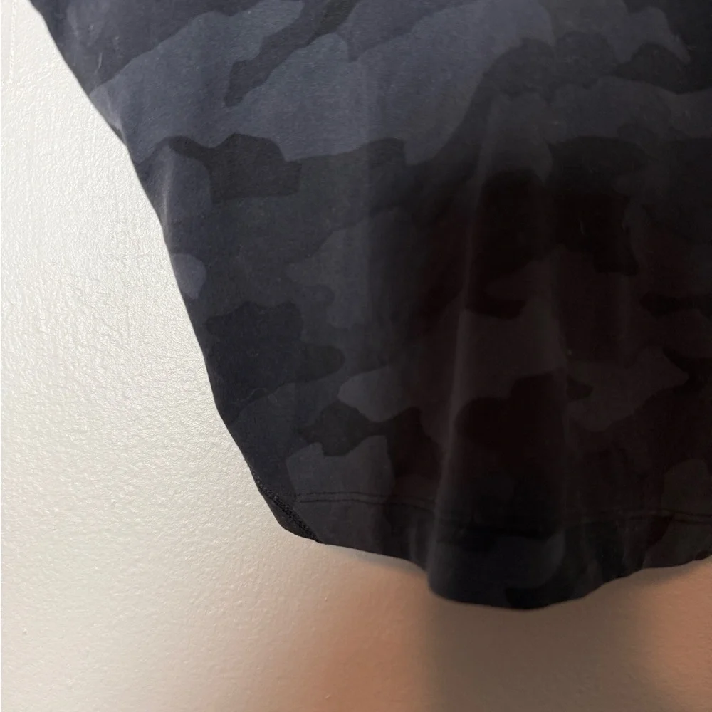 Lululemon Align Athletic Sport Workout Tank Camo Deep Coal Print Size 6